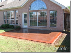 Patio with sealer 003