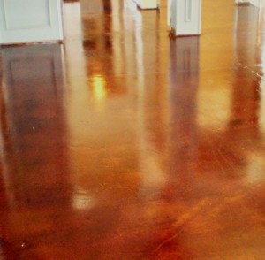 Stained-Living-Room